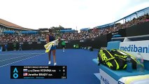 Avustralya Açık: Elena Vesnina - Jennifer Brady (Özet)