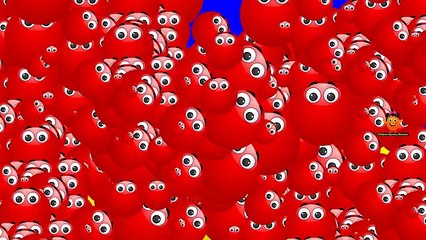 Learn Colors with Color Balls Machine - Teach Colours for Children - Kids Learning Videos