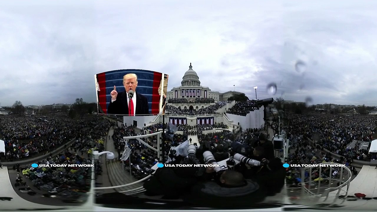 Watch Donald Trump's inaugural address in 360 degrees-x6PgPwpp0nM