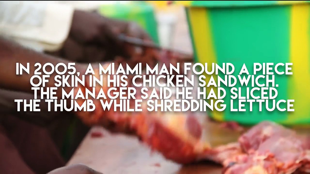 10 Most Disgusting Things Found In Fast Food-4wf9DEfJ_TA