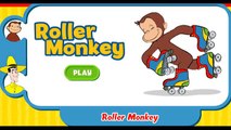 Curious George -Roller Monkey Full Episodes Educational Cartoon Game [HD]