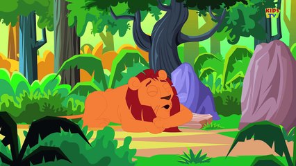 Story Time - The Lion and the Mouse _ Aesop's Fables _ Kids Story-xW-vuCKoupQ