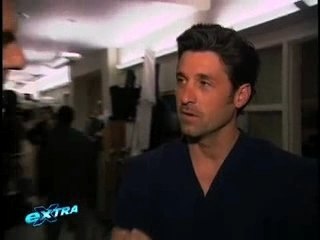 Patrick Dempsey at the season 4 set