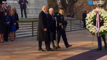 Trump, Pence lay wreath at Tomb of Unknown Soldier-jtlwjzH3b20