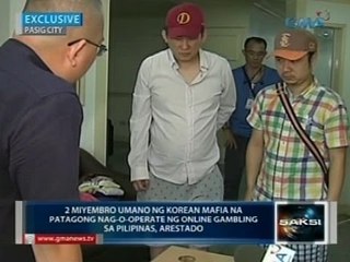 2 miyembro umano ng Korean mafia na patagong nag-o-operate ng online gambling sa Pilipinas, arestado