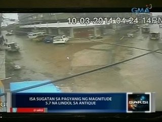 Saksi: Isa sugatan sa pagyanig ng magnitude 5.7 na lindol sa Antique