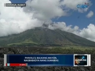 Phivolcs: Bulkang mayon, nagbabadya nang sumabog