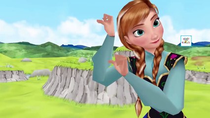 Frozen Anna Singing Jingle Bells | 3D Christmas Songs | Christmas Carol For Kids Christmas Rhymes