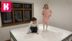 Катя и Макс выбирают мебель для комнаты Принцессы Рум Тур и яйца динозавров в шоколаде новое видео на канале 2017