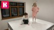 Катя и Макс выбирают мебель для комнаты Принцессы Рум Тур и яйца динозавров в шоколаде новое видео на канале 2017