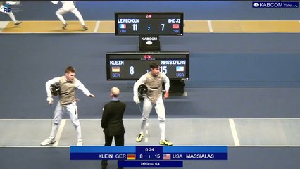 CIP 2017 - T64 MASSIALAS (USA) vs KLEIN (GER)