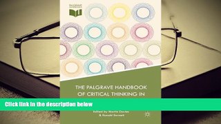 Epub  The Palgrave Handbook of Critical Thinking in Higher Education For Kindle