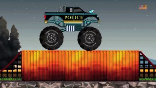 Monster Truck Stunts Destruction _ videos for children _ kids videos-2AviThfx3Rs