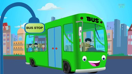 Wheels On The Bus _ Nursery rhymes _ Rhymes for children _ Kids TV-xI9-MgmErhQ