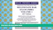 Best PDF  Rigos Primer Series Uniform Bar Exam (UBE) Review Multistate Bar Exam (MBE) Volume 1: