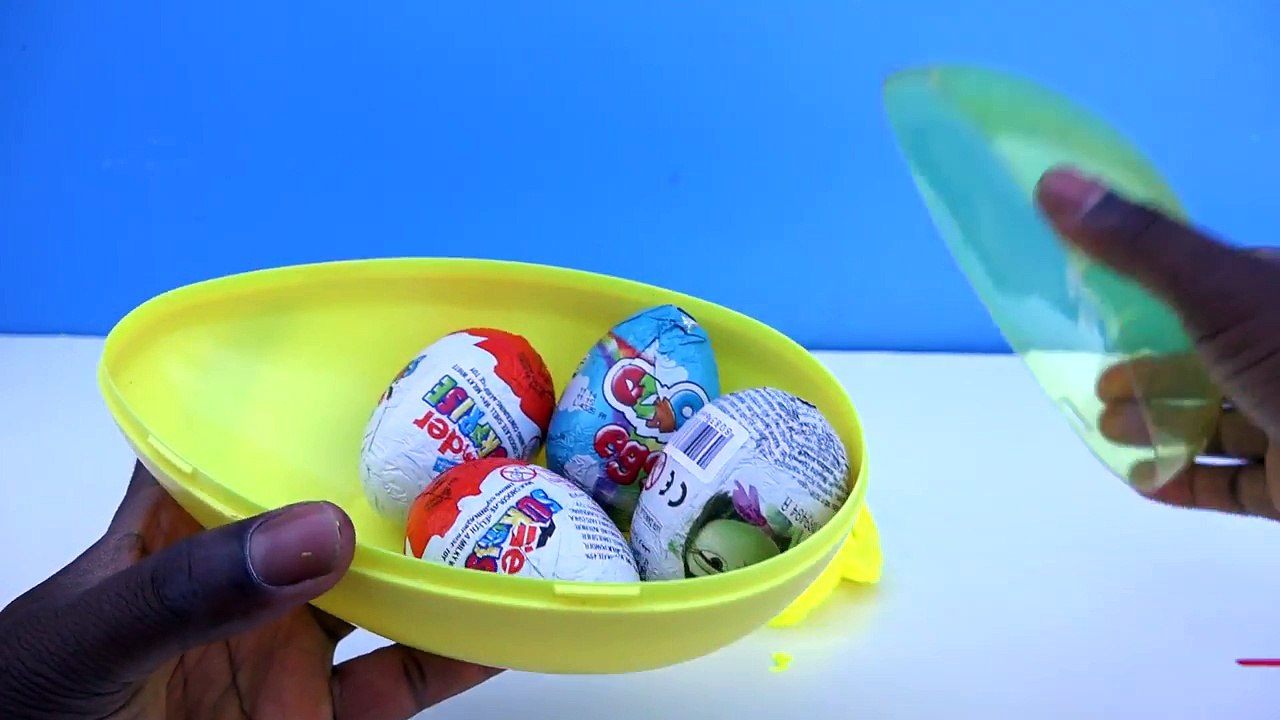 Giant Slime Egg Surprise Kinder Star Wars Inside Out Disney Pixar OOZY Slime