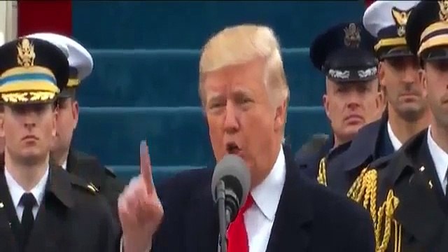 President Donald Trump just Quoted Bane in his Inauguration Speech