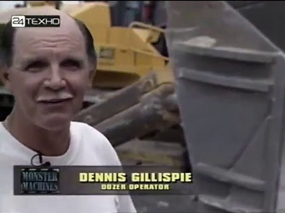 Машины монстры Самый большой бульдозер в мире Komatsu D575A National Geographic