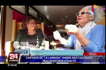 Detienen a tres sospechosos del asesinato de cantante de la ‘lambada’