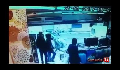 Esenyurt saldırganının kaçma anı kamerada