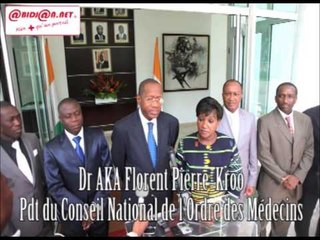 Déclaration du Président du Conseil National de l'Ordre des Médecins en CI