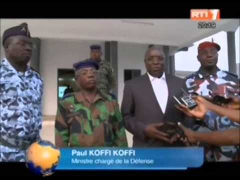 RTI-Plan de sécurisation d'Abidjan : le ministre Paul Koffi KOFFI effectue une visite de terrain