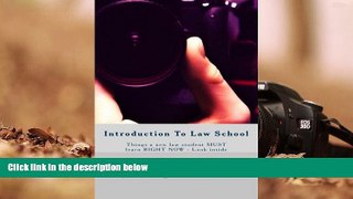 Audiobook  Introduction To Law School: Things a new law student MUST learn RIGHT NOW - Look inside