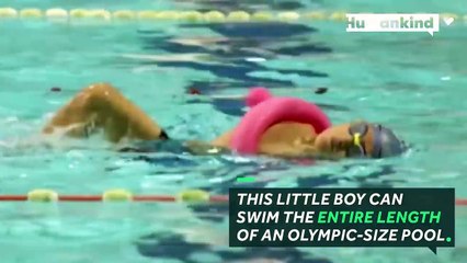 Six-year-old boy uses his feet for daily activities-jt99wFt3yOo