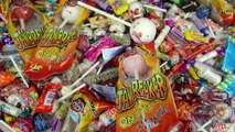 Super Sour Candy & Sweets - Giant Party Pack - Giant Jawbreaker Lollipops - Candy Review