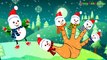 Christmas Jingle Bells Snow Man Cartoon Finger Family Nursery Rhymes Songs Animated Cartoons