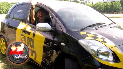 Aksi Bang Ocid Mengendarai Mobil Balap - Hot Shot 21 Januari 2017