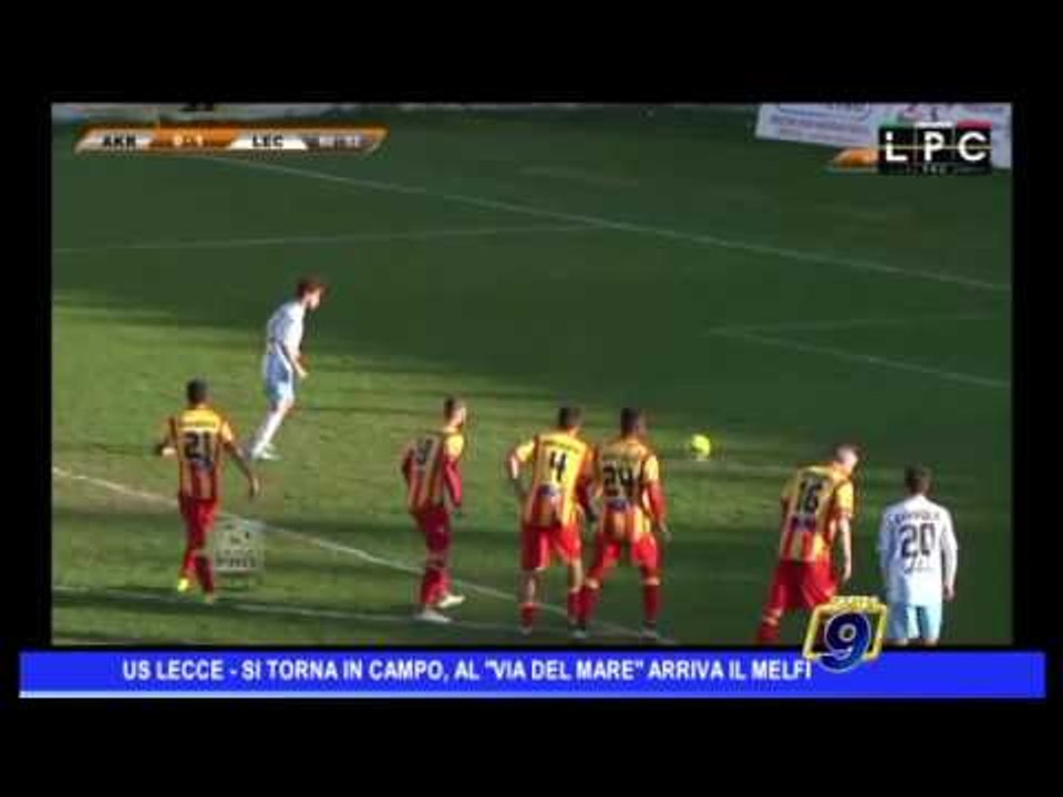 US Lecce | Si torna in campo, al "Via del Mare" arriva il Melfi