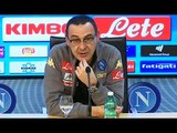 Napoli - Sarri: ''Il Milan ci darà chi siamo. Maradona mi ha commosso'' (20.01.17)