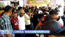 400 Peserta Ramaikan Lomba Makan Durian - YouTube