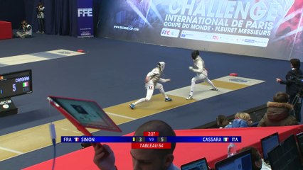 CIP 2017 - TV - T64 SIMON (FRA) vs CASSARA (ITA)