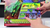Power Rangers Dino Charge Raptor Zord & Dino Cycle with Blue Ranger Toy Review! The Ditzy Channel