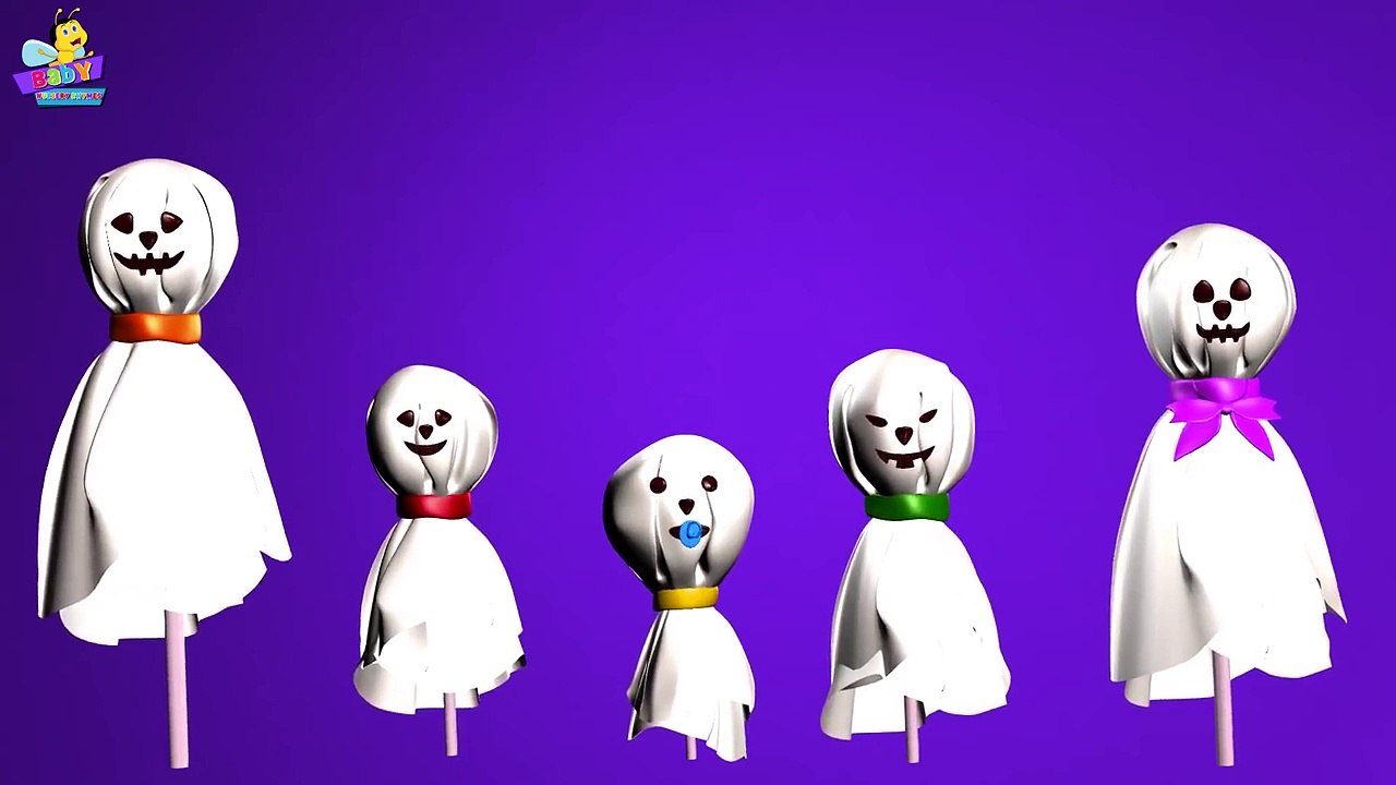 Cake Pop Finger family Songs 3D Ghost_ Finger Family Songs For Children _ Finger Family Rhymes-r2bRyZlRBk8