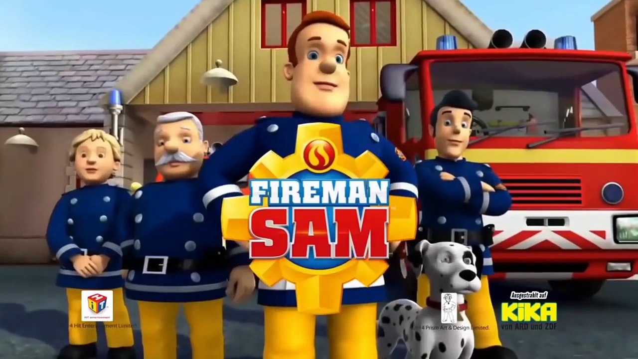 Fireman Sam Feuerwehrmann Sam Strażak Sam Deluxe Jupiter Wallaby & Venus TV Toys Full HD Anzeige