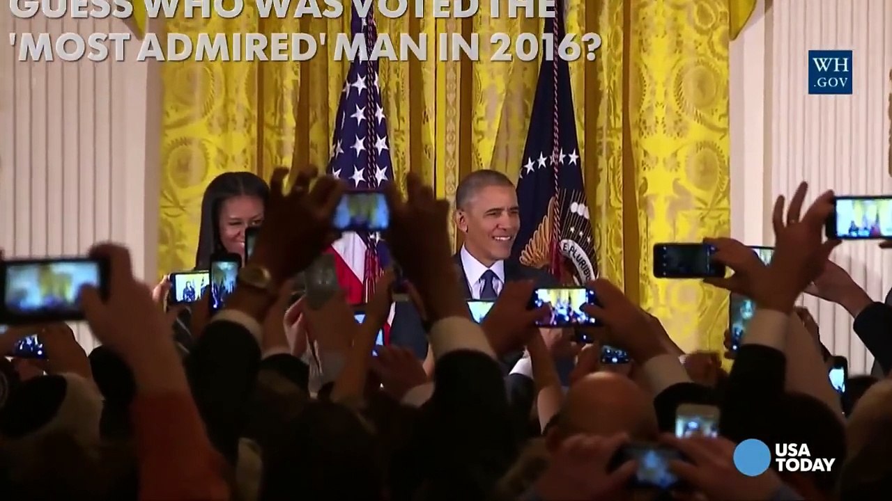 Obama and Clinton snag Gallup's 'most admired' award-n4qX8Llqbls
