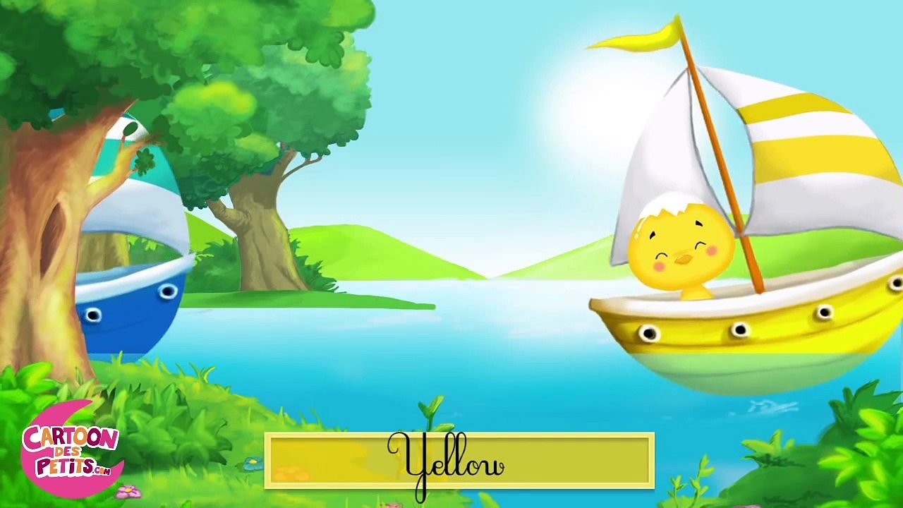 Boats - Learning Colors - for Kids and Preschool - Learn Colours-zITdMMdMr6k