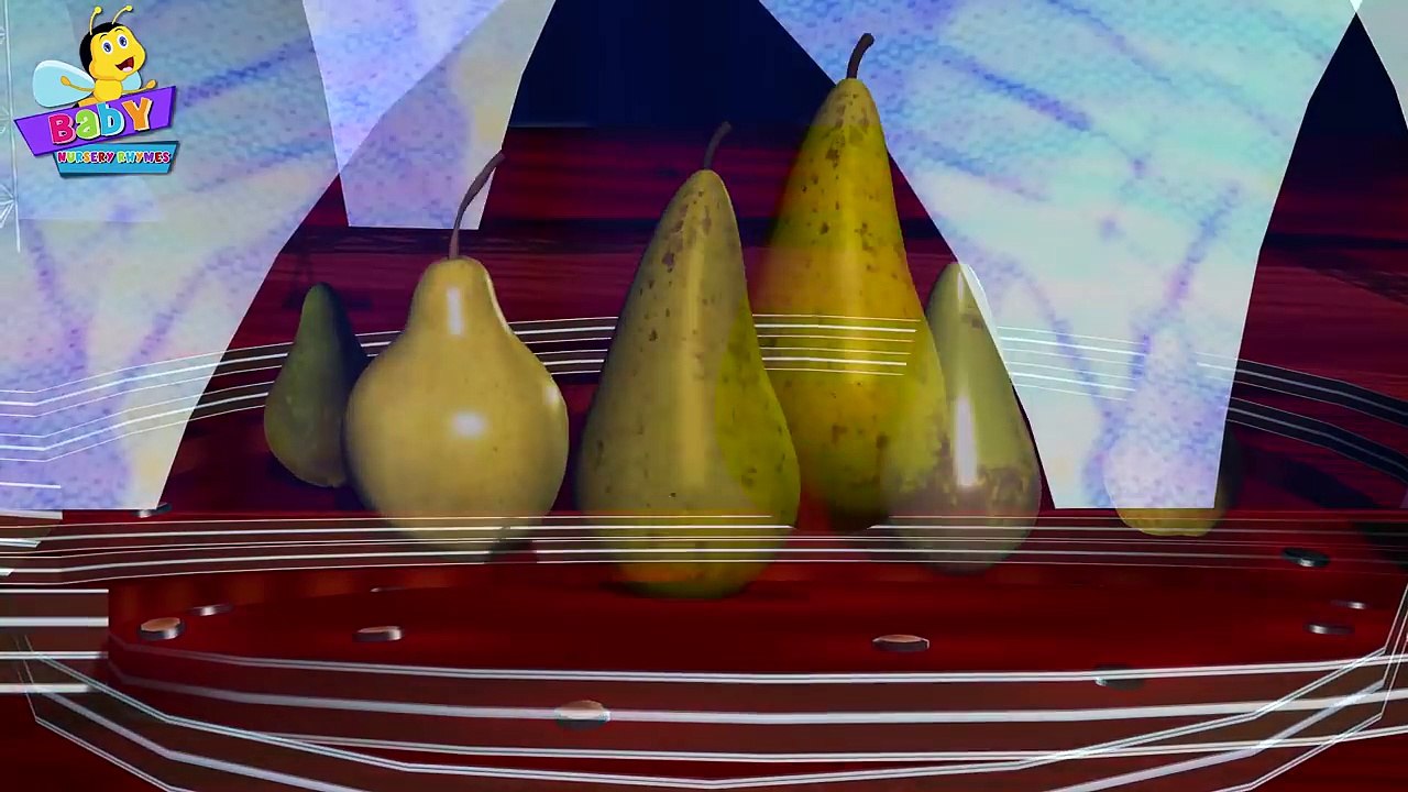 Finger Family _ Pear Finger family Songs 3D _ Finger Family Songs For Children-teGmJwE4O3w