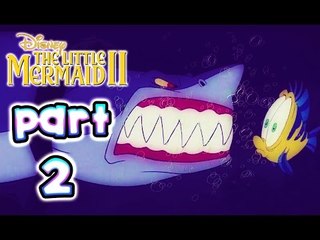 Disney's The Little Mermaid 2 Walkthrough Part 2 (PS1) Level 2: Shipwreck Graveyard - 100%