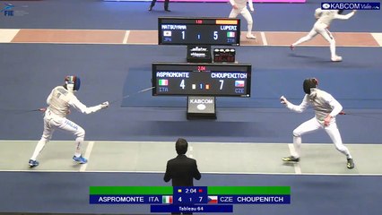 CIP 2017 - T64 CHOUPENITCH (CZE) vs ASPROMONTE (ITA)