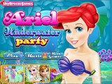 Ariel Underwater Party - Lets Play Ariels Game new