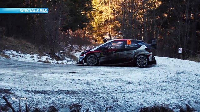 Rallye Monte Carlo : De belles glissades dans la spéciale ES8