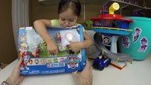 HUGE PAW PATROL SURPRISE EGG Kinder Surprise Eggs Surprise Toys Opening - Action Rescue Pups LookOut