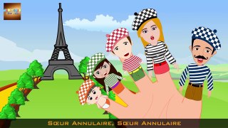 French Finger Family _ Famille de Doigt _ Comptines Francaises-IfLnFGLW588