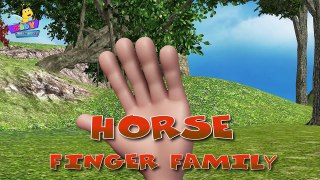 Horse Finger Family - Animals Cartoons Finger Family Children Nursery Rhymes-OTD1FU15g-Q