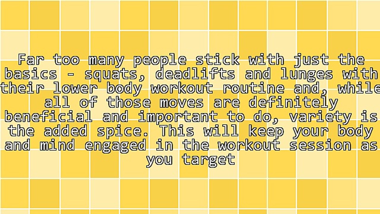 Exercises and Workouts - Adding The Split Squat To Your Workout Protocol