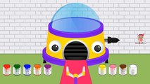 New Colors for Children to Learn with Color Mixing Machine - Colours for Kids - Learning Videos